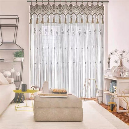 Boho Hanging Curtain & Room Divider