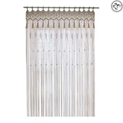 Boho Hanging Curtain & Room Divider