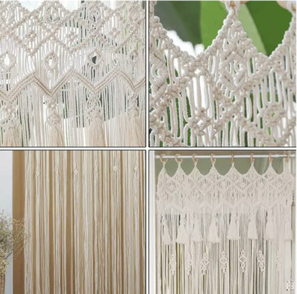 Boho Hanging Curtain & Room Divider