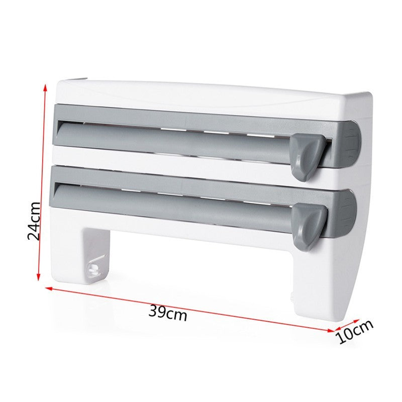 Wall-Mounted 4-in-1 Kitchen Holder